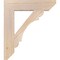 Ekena Millwork Olympic Slat Smooth Bracket, Douglas Fir, 5 1/2"W x 28"D x 32"H BKT06X28X32OLY06SDF - alternate 3